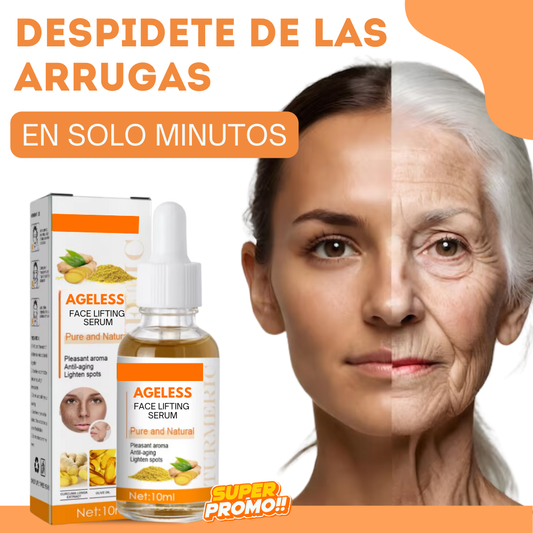 AGELESS ® | EL ÚNICO SERÚM CON EFECTO BOTOX AVALADO POR LA ORGANIZACIÓN MUNDIAL DE LA SALUD QUE ELIMINA LAS ARRUGAS, LINEAS DE EXPRESIÓN Y PIEL FLÁCIDA EN MINUTOS