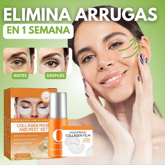 PERFECT SKINCARE® | EL ÚNICO PACK ANTI-ARRUGAS CON COLÁGENO HIDROLIZADO CON RESULTADOS VISIBLES EN 1 SEMANA + REGALO ALMOHADILLAS PARA OJERAS